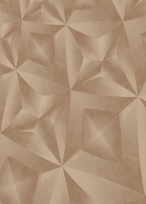 Geometrická 3D obrazová vliesová tapeta na zeď, 340189, Gilded, Eijffinger