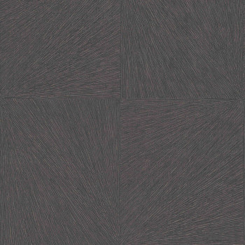 Černá geometrická vliesová tapeta 220574, Grand Safari, BN Walls