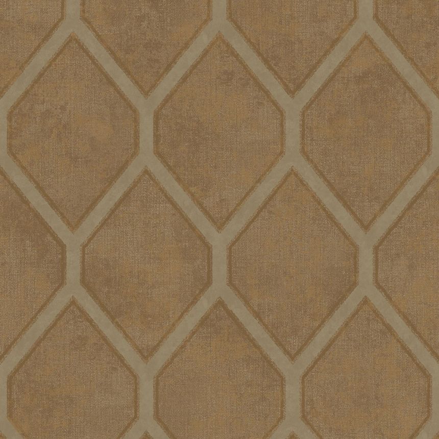 Luxusní zlato-béžová vliesová tapeta se zámeckým vzorem WL220511, Wll-for 2, Vavex 