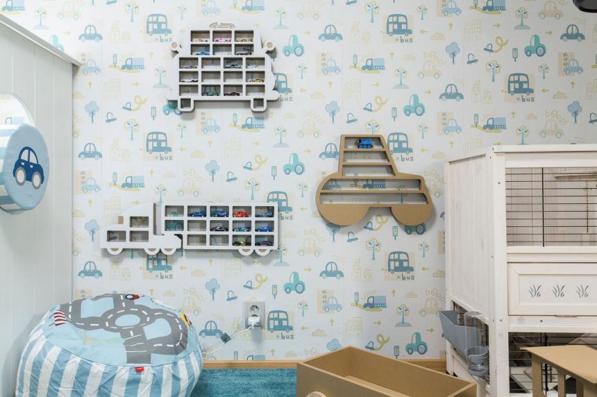 Obrázek - Realizace dětského pokojíku s tapetou na zeď od ICH Wallcoverings