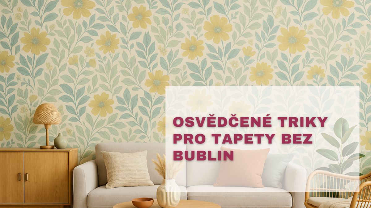 Jak na tapety bez bublin