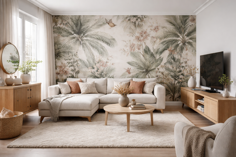 moderní tapety do obýváku