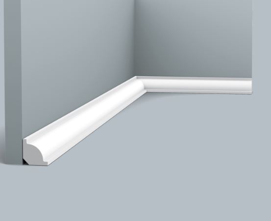 Stropní a podlahová lišta 200 x 2 x 2 cm CX132, Duropolymer, Orac Decor