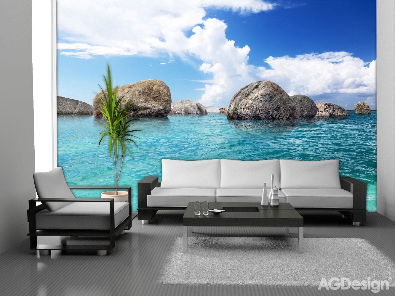 Vliesová fototapeta na zeď-moře- FTNS 2452, 360 x 270 cm, AG Design