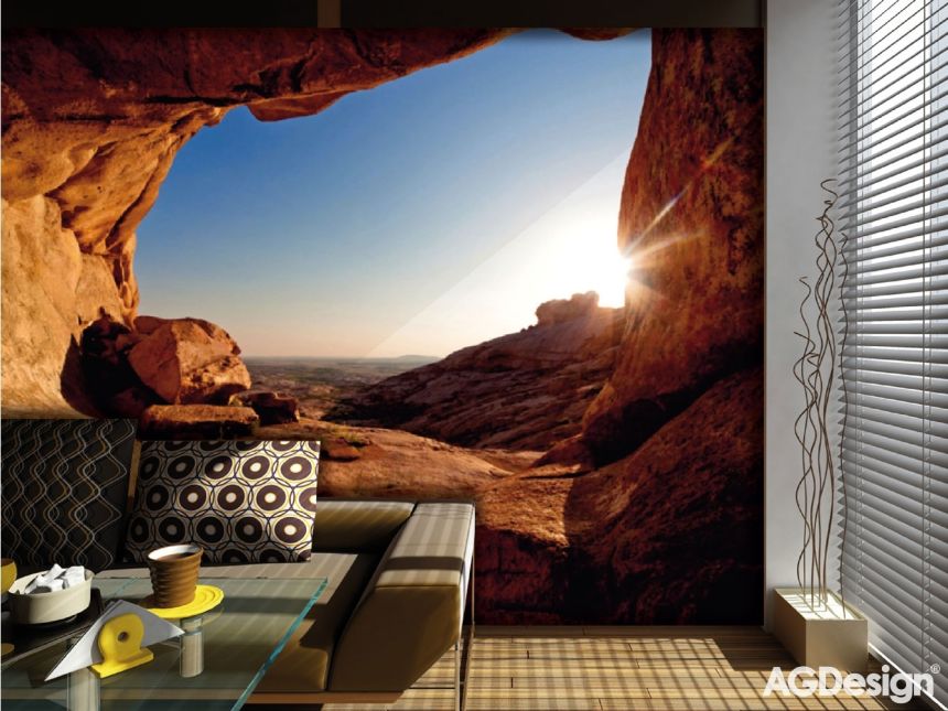 Vliesová fototapeta na zeď - příroda, západ slunce -FTNS 2454, 360 x 270 cm, AG Design