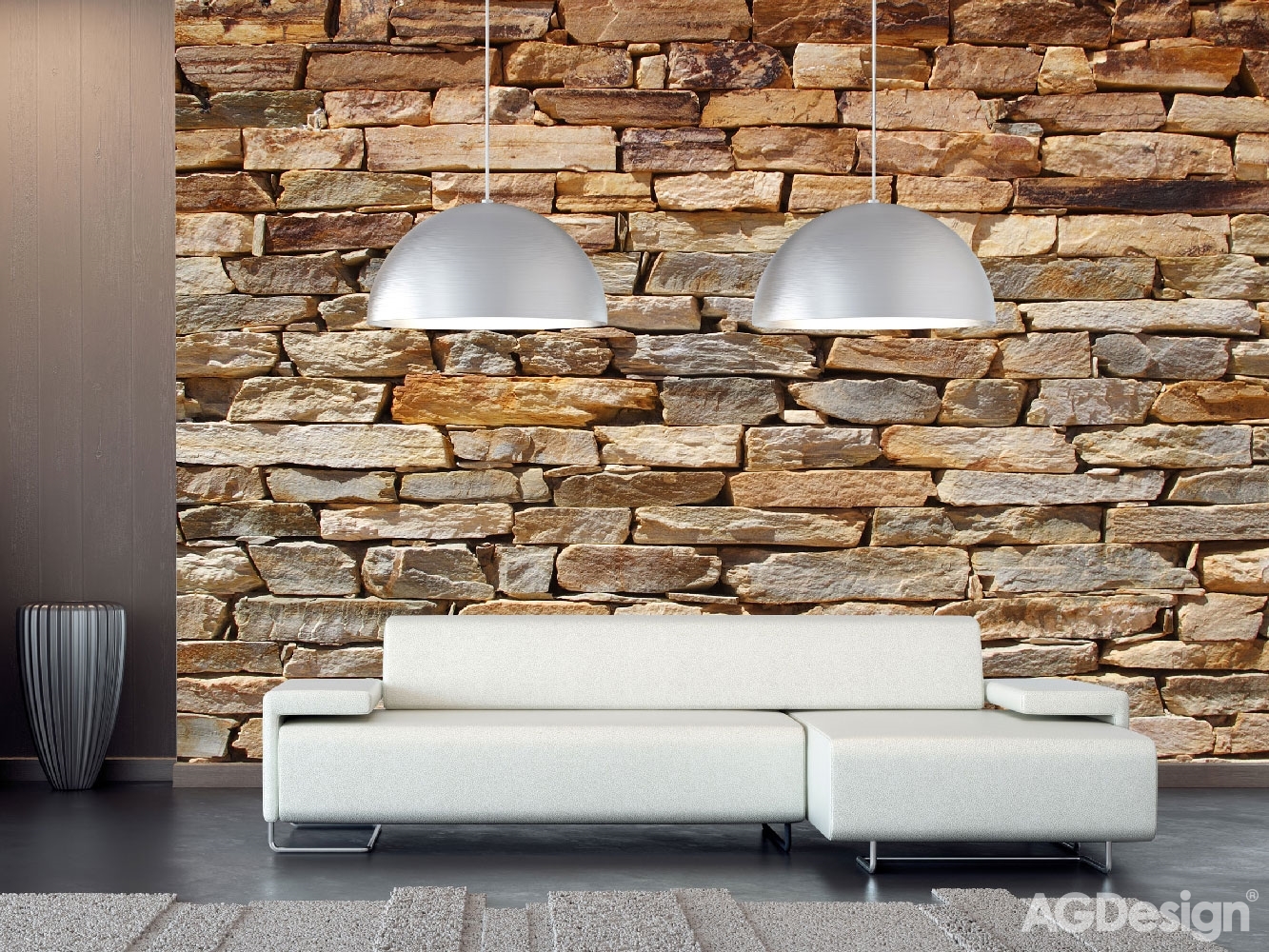 Fototapeta na zeď FTS 1319, Cihly, 360 x 254 cm, AG Design