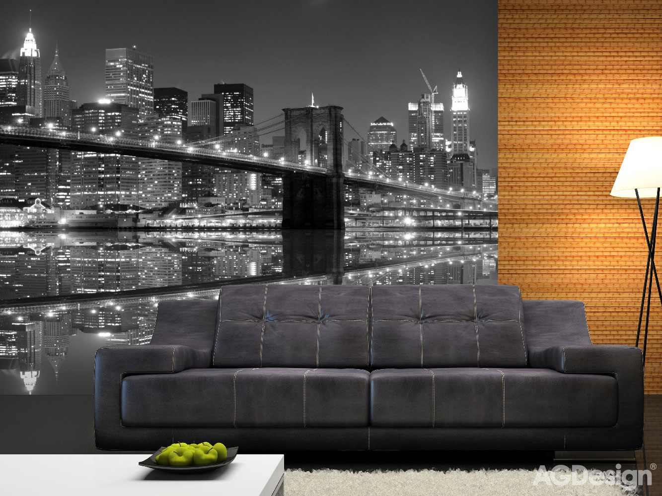 VÝPRODEJ Vliesová obrazová tapeta/fototapeta FTN XXL 0471, New York, 360 x 270 cm, AG Design