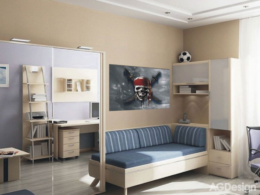 Fototapeta na zeď FTDN M 5205, Piráti z Karibiku, 155 x 110 cm, AG Design