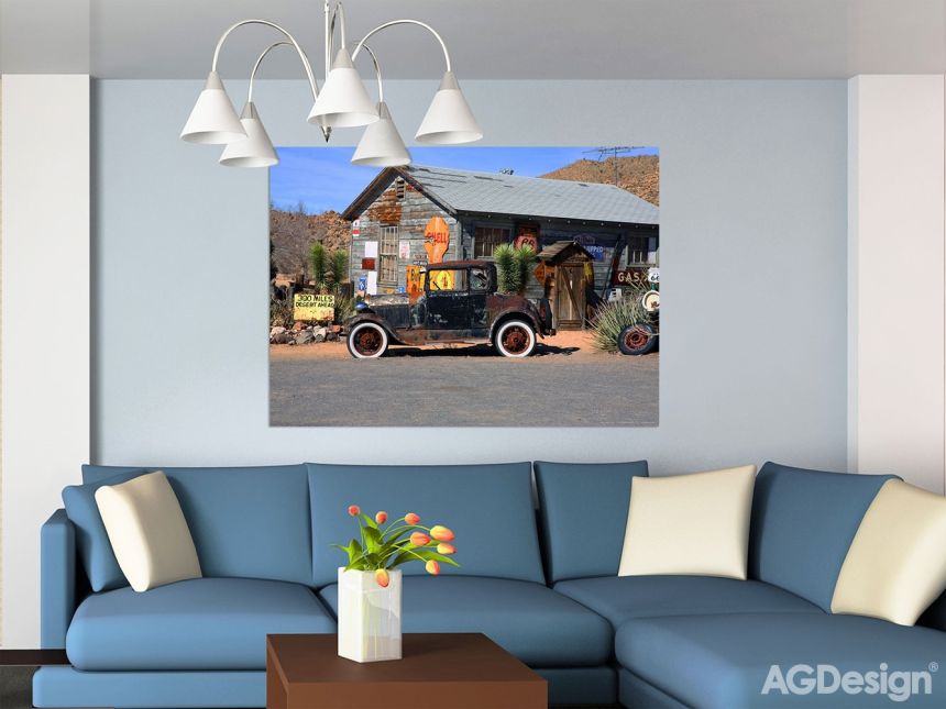 Fototapeta na zeď FTN M 2604, Starý vůz, 155 x 110 cm, AG Design