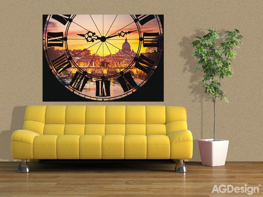 Fototapeta na zeď FTN M 2651, Hodiny, 155 x 110 cm, AG Design