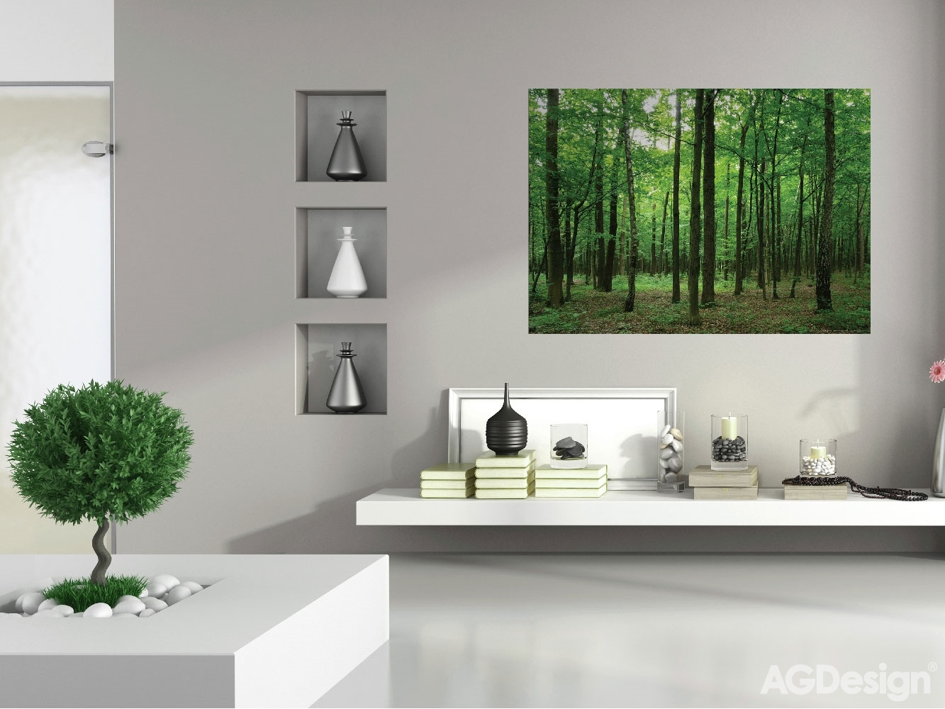 Fototapeta na zeď FTN M 2656, Les, 155 x 110 cm, AG Design