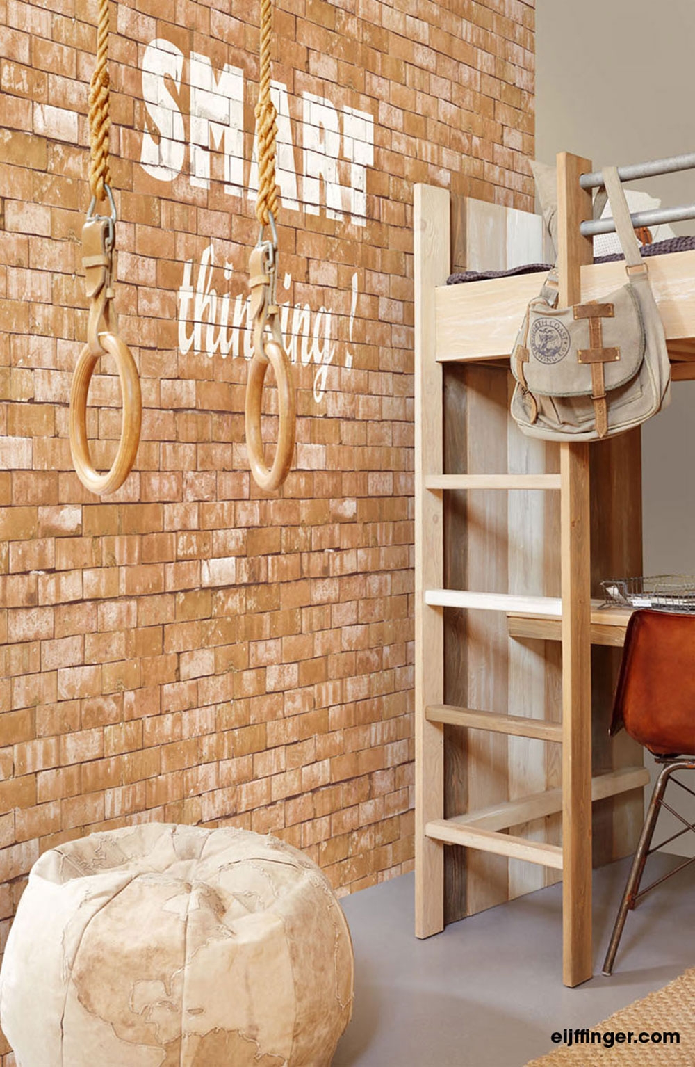 Obrazová tapeta vliesová Cihly 364191, Wallpower Junior, Eijffinger