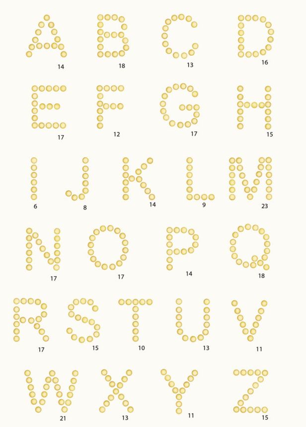 Samolepící dekorace Písmena 864001, Wallpower Junior, Eijffinger