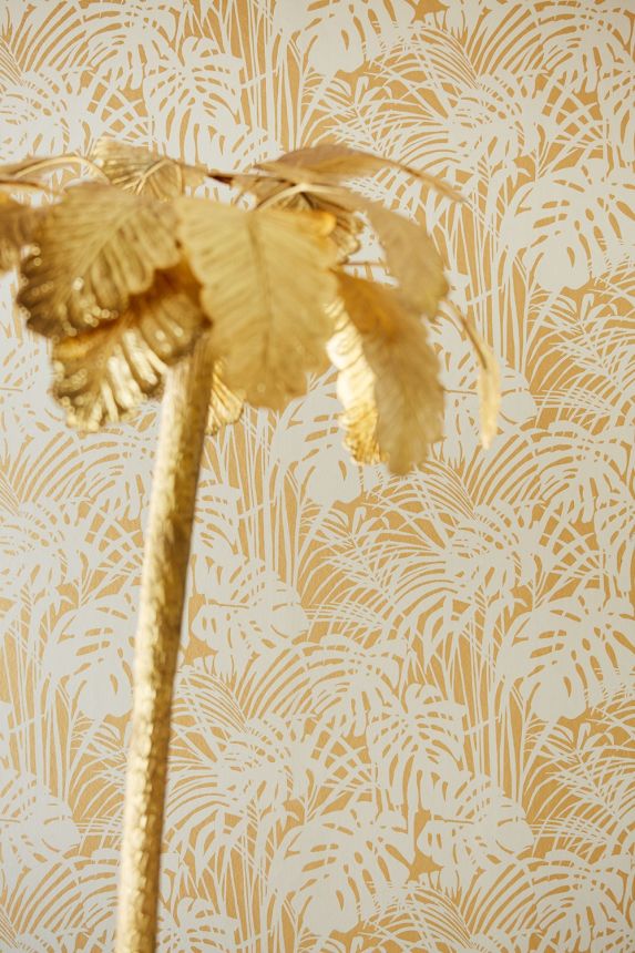 Luxusní vliesová tapeta na zeď Tropické listy 378012, Reflect, Eijffinger