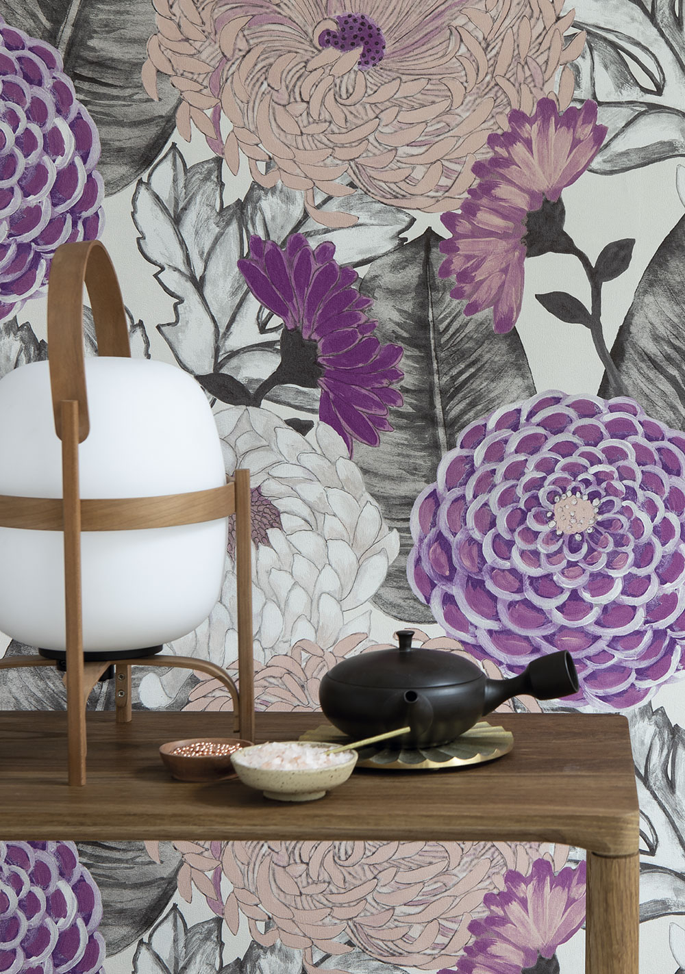 Květinová vliesová tapeta s vinylem BR24033, Breeze, Decoprint