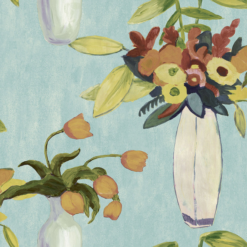Vliesová tapeta Květiny ve váze BR24051, Breeze, Decoprint