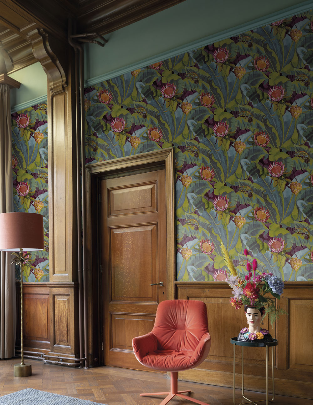 Vliesová tapeta vzor prales a chameleoni BR24091, Breeze, Decoprint