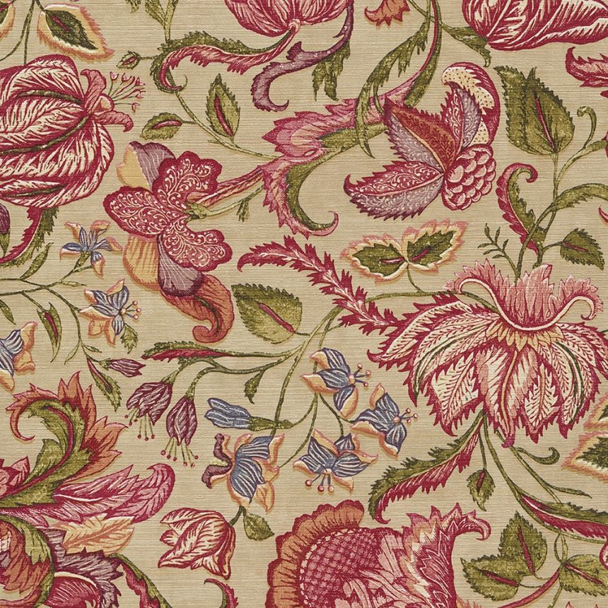 Vliesová tapeta s květinovým ornamentálním vzorem 375102, Sundari, Eijffinger