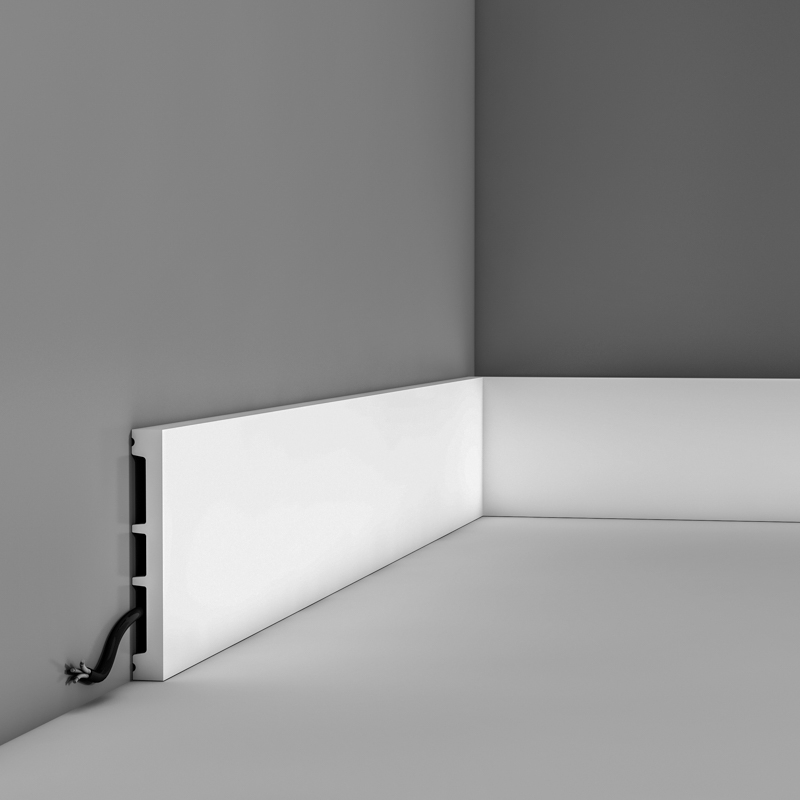 Multifunkční dekorační lišta 200 x 1,3 x 10,1 cm DX163-2300, Duropolymer, Orac Decor