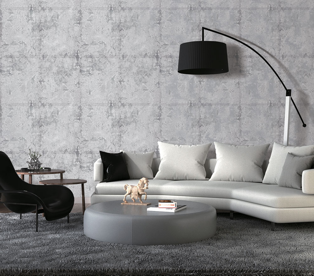 Luxusní šedo-stříbrná vliesová tapeta na zeď WL220655, Wll-for 2, Vavex 