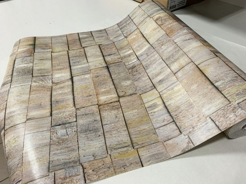 Samolepicí fólie /samolepící tapeta dřevěné hranoly, šíře 45 cm, 13780, Gekkofix