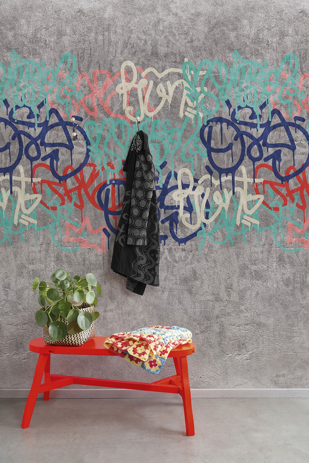 Fototapeta na stenu Graffiti A35201, 159 x 280 cm, Designer, Murals, Grandeco