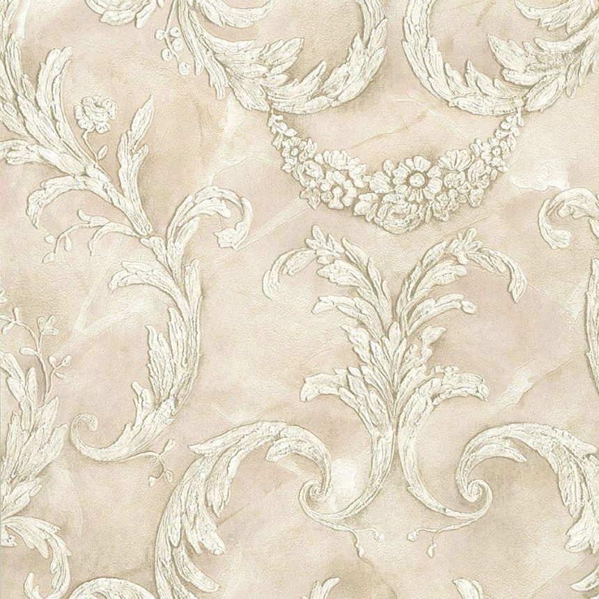 Vliesová tapeta s vinylovým povrchem, Zámecký vzor, Ornamenty, 39706, Villa Carlotta, Limonta