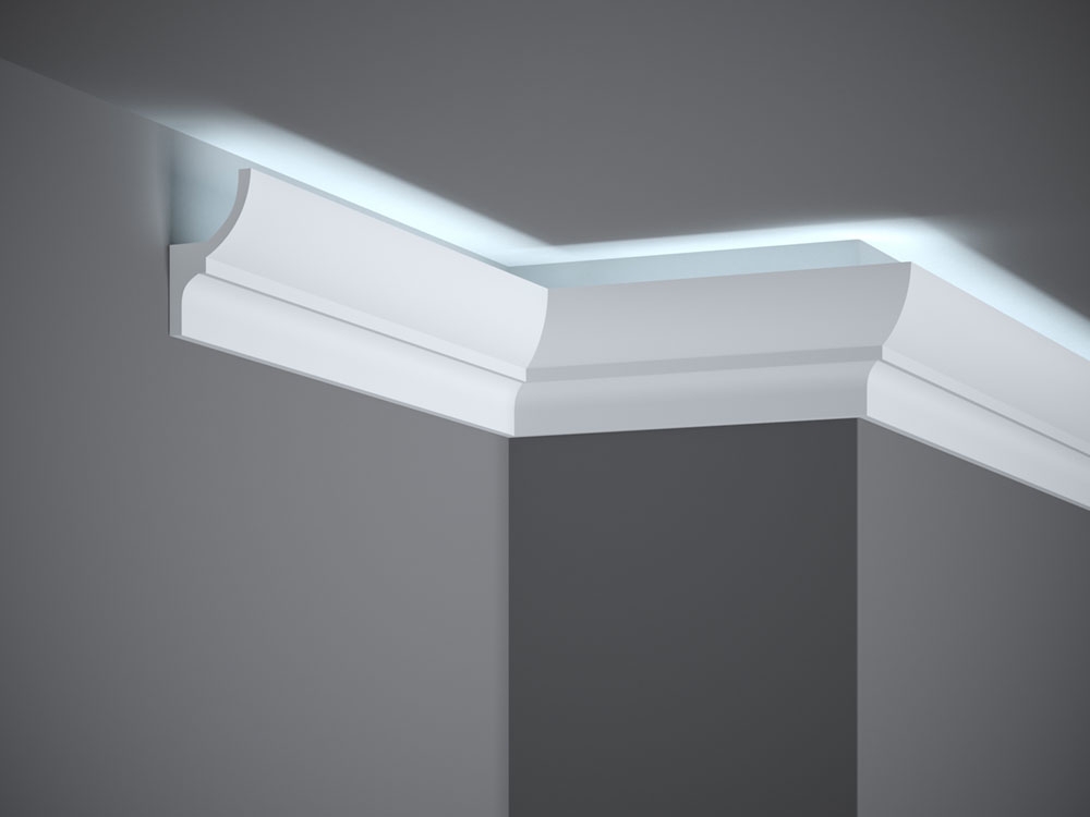 Stropní LED osvětlovací lišta MDB070, 240 x 4 x 7,2 cm, Mardom