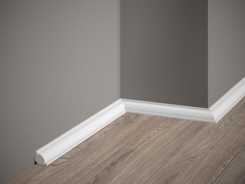 Podlahová lišta standardní MD001, 200 x 2,1 x 2,1 cm, Mardom