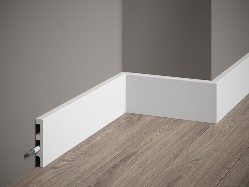 Podlahová lišta standardní MD014, 200 x 1,4 x 8 cm, Mardom