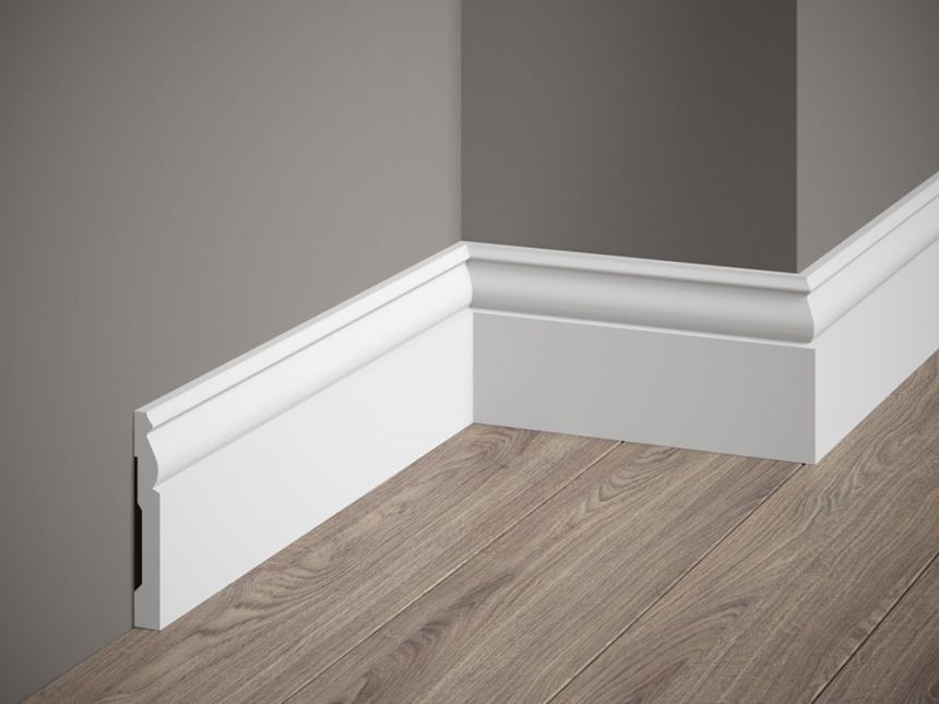 Podlahová lišta standardní MD094, 200 x 1,2 x 9,4 cm, Mardom