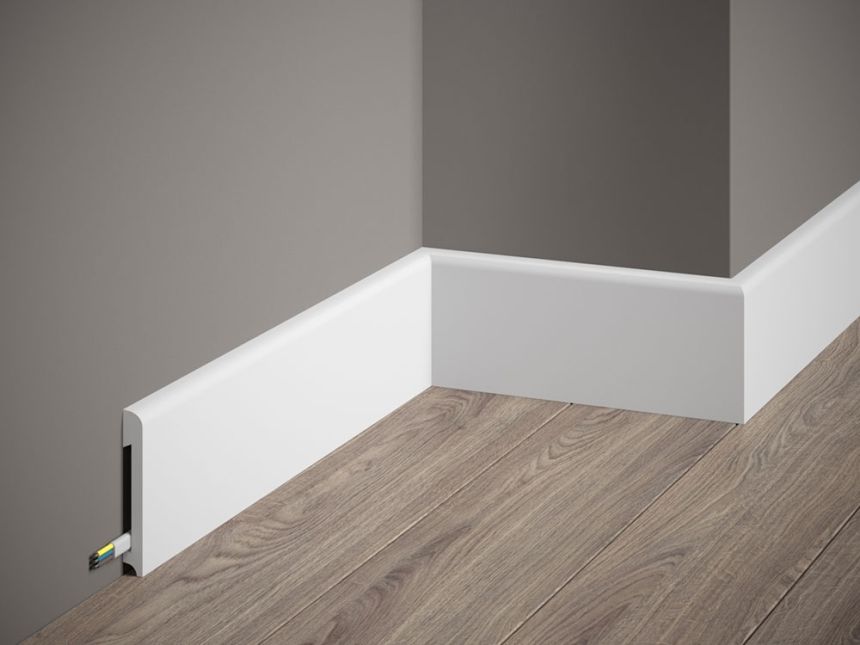 Podlahová lišta standardní MD234, 200 x 1,4 x 7,8 cm, Mardom