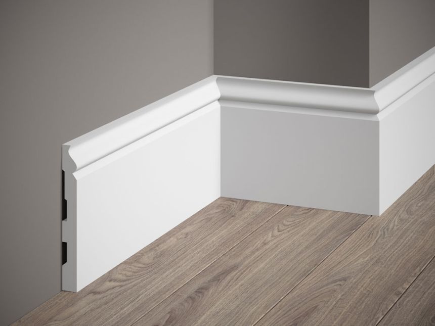 Podlahová lišta standardní MD360, 200 x 1,8 x 13,7 cm, Mardom