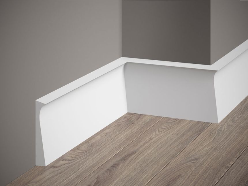 Podlahová lišta standardní QS004, 200 x 1,5 x 10,8 cm, Mardom