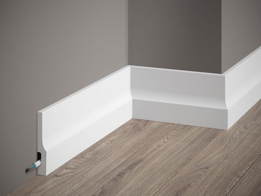 Podlahová lišta standardní QS009, 200 x 1,6 x 10 cm, Mardom