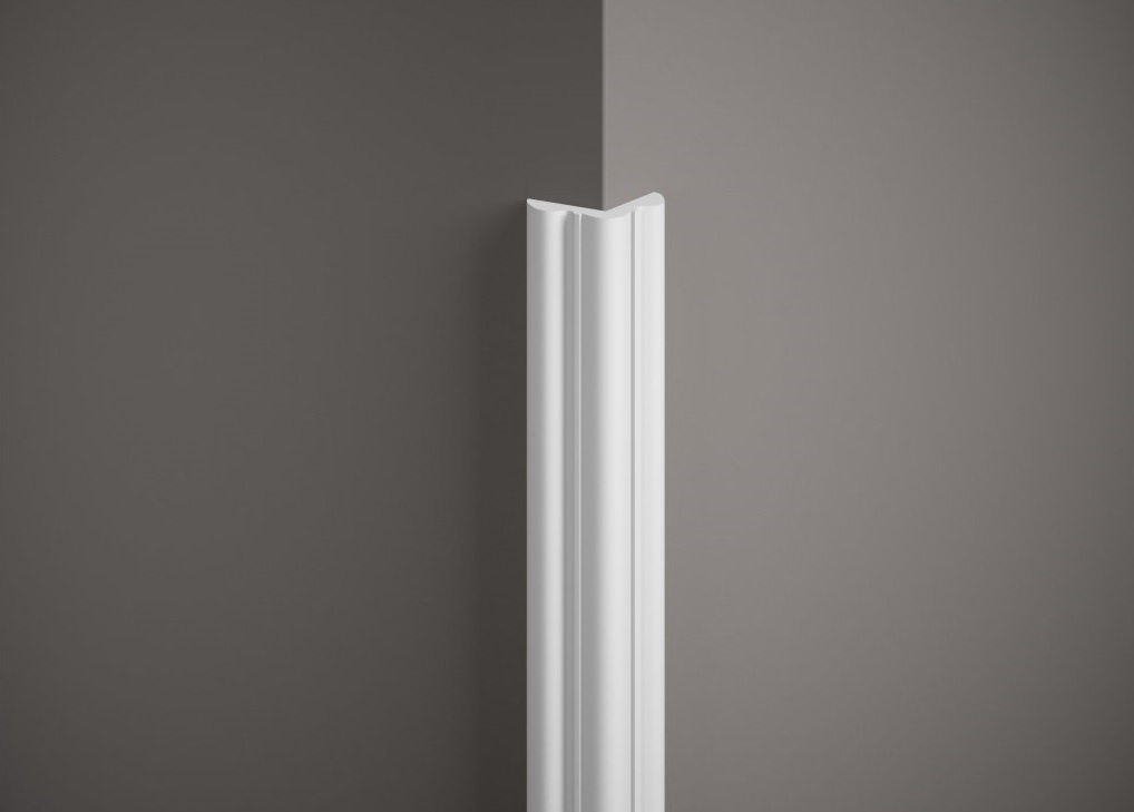 Rohová lišta hladká MDB123, 200 x 4 x 4 cm, Mardom