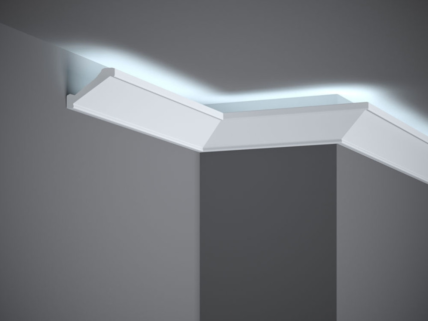 Stropní LED osvětlovací lišta MD368, 200 x 5,1 x 5,1 cm, Mardom
