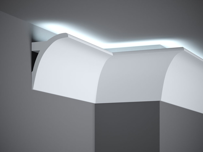Stropní LED osvětlovací lišta QL011, 200 x 9,1 x 13 cm, Mardom