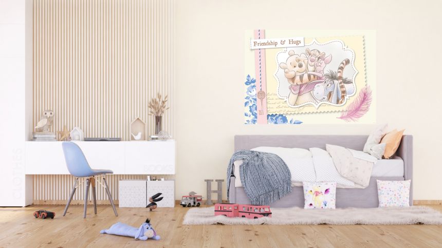 Dětská vliesová fototapeta na zeď - FTDN M 5265, Disney, Medvídek Pů, 160 x 110 cm, AG Design 