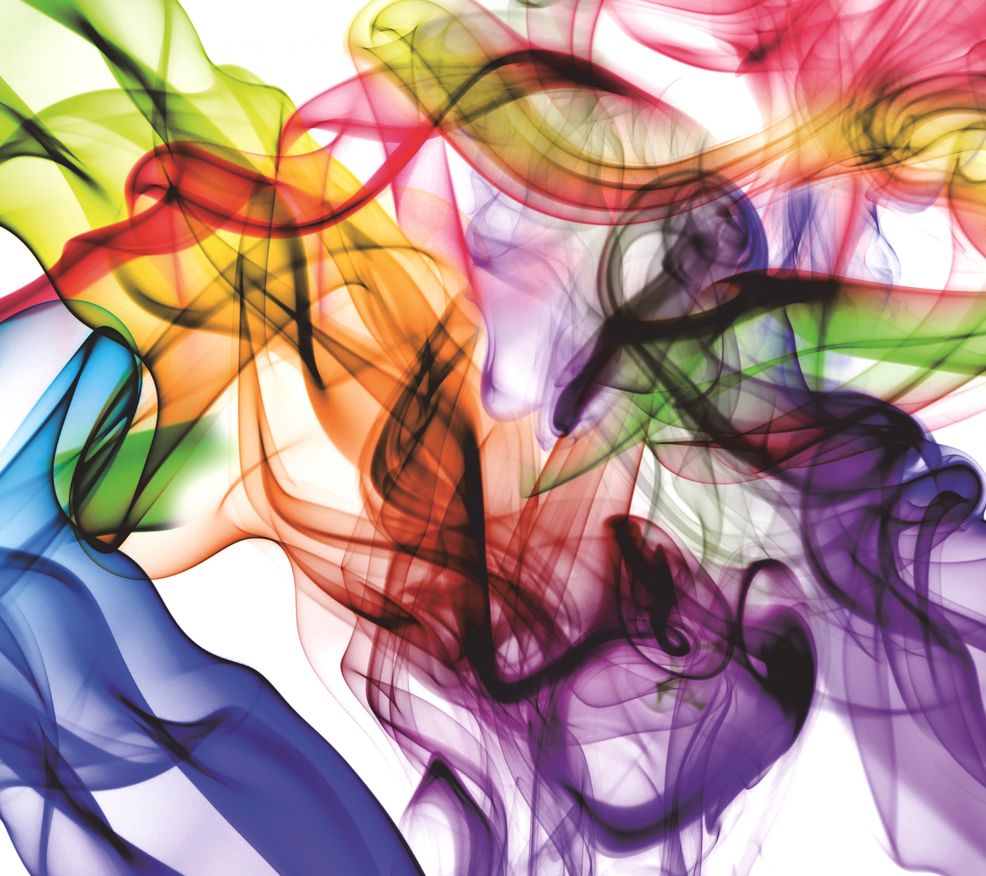 Fototapeta na zeď FTN M 2696, Barevný kouř, 155 x 110 cm, AG Design