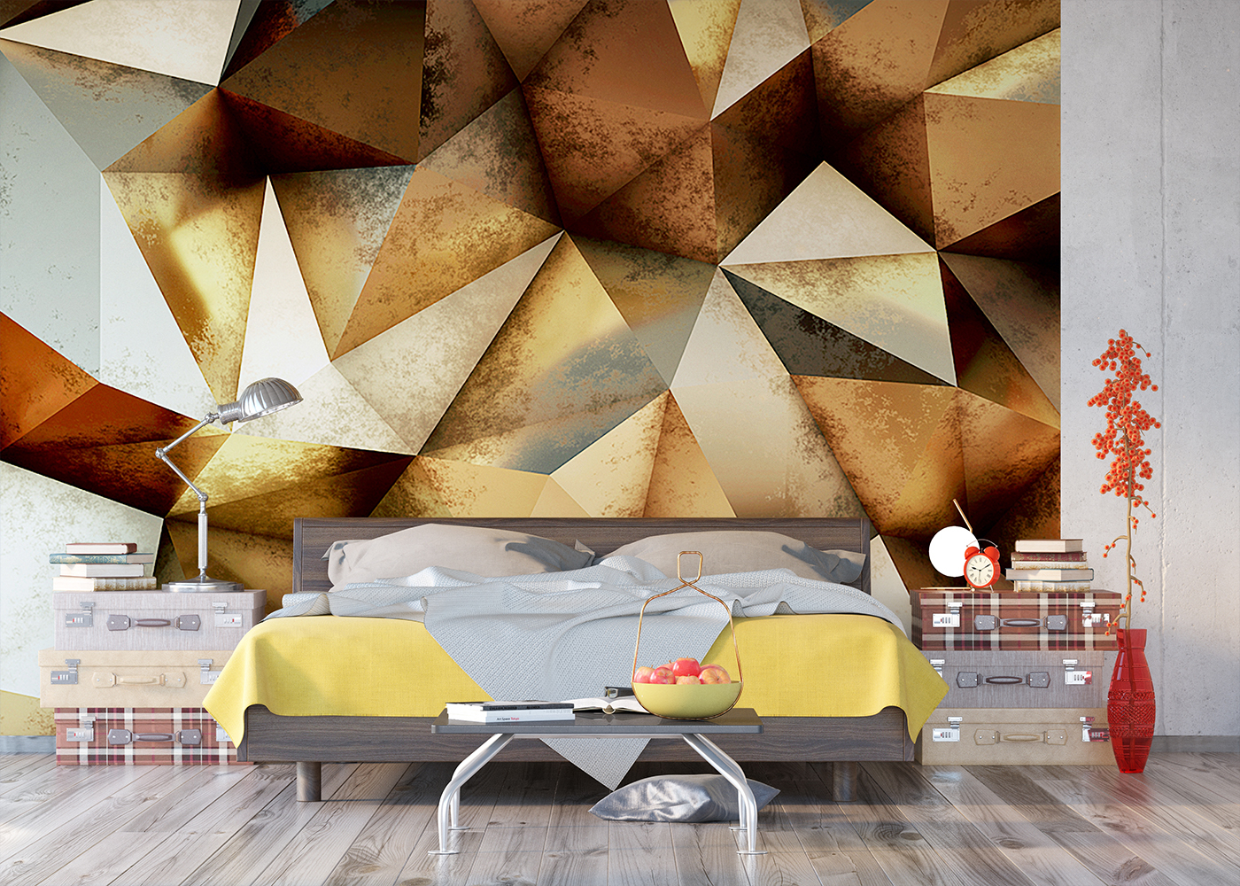 Vliesová obrazová 3D tapeta/fototapeta FTN XXL 1221, Bronze, 360 x 270 cm, AG Design