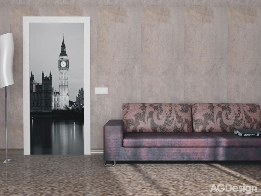 Fototapeta na zeď FTN V 2843, Londýn Big Ben, 90 x 202 cm, AG Design 