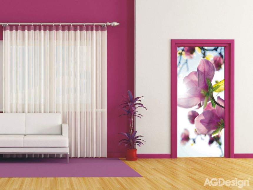 Fototapeta na zeď FTN V 2873, Květiny ve slunci, 90 x 202 cm, AG Design
