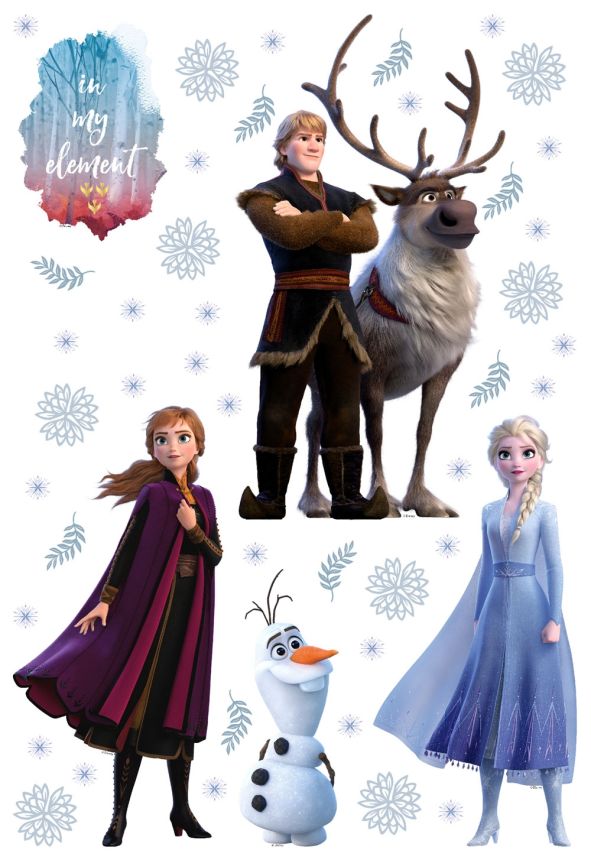 Samolepka Ledové království DK 1731, Disney, Frozen II, AG Design