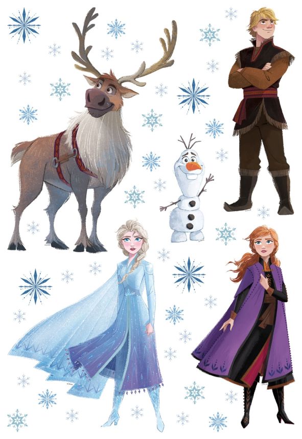 Samolepka Ledové království  DK 1732, Disney, Frozen II, AG Design