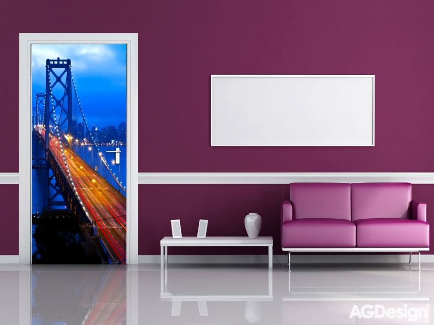 Fototapeta na zeď -  FTN V 2903, Most v noci, 90 x 202 cm, AG Design 