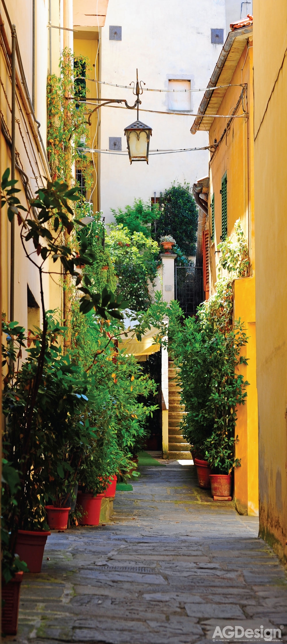 Fototapeta na zeď -  FTN V 2904, Vnitřní nádvoří, 90 x 202 cm, AG Design