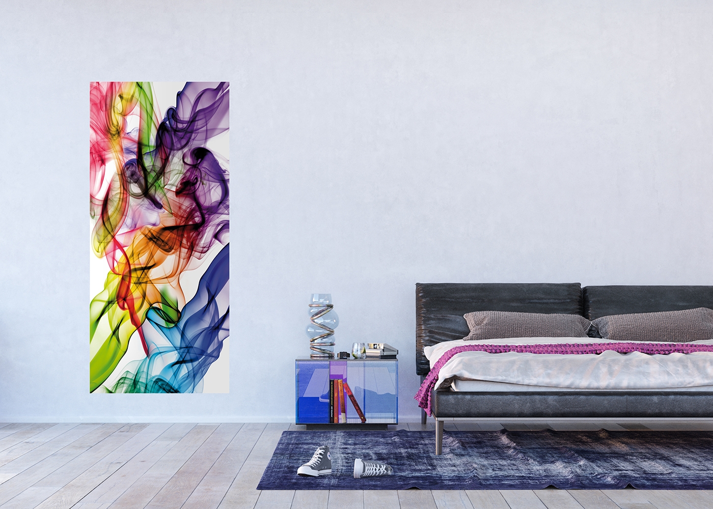 Fototapeta na zeď -  FTN V 2951, Barevný kouř, 90 x 202 cm, AG Design