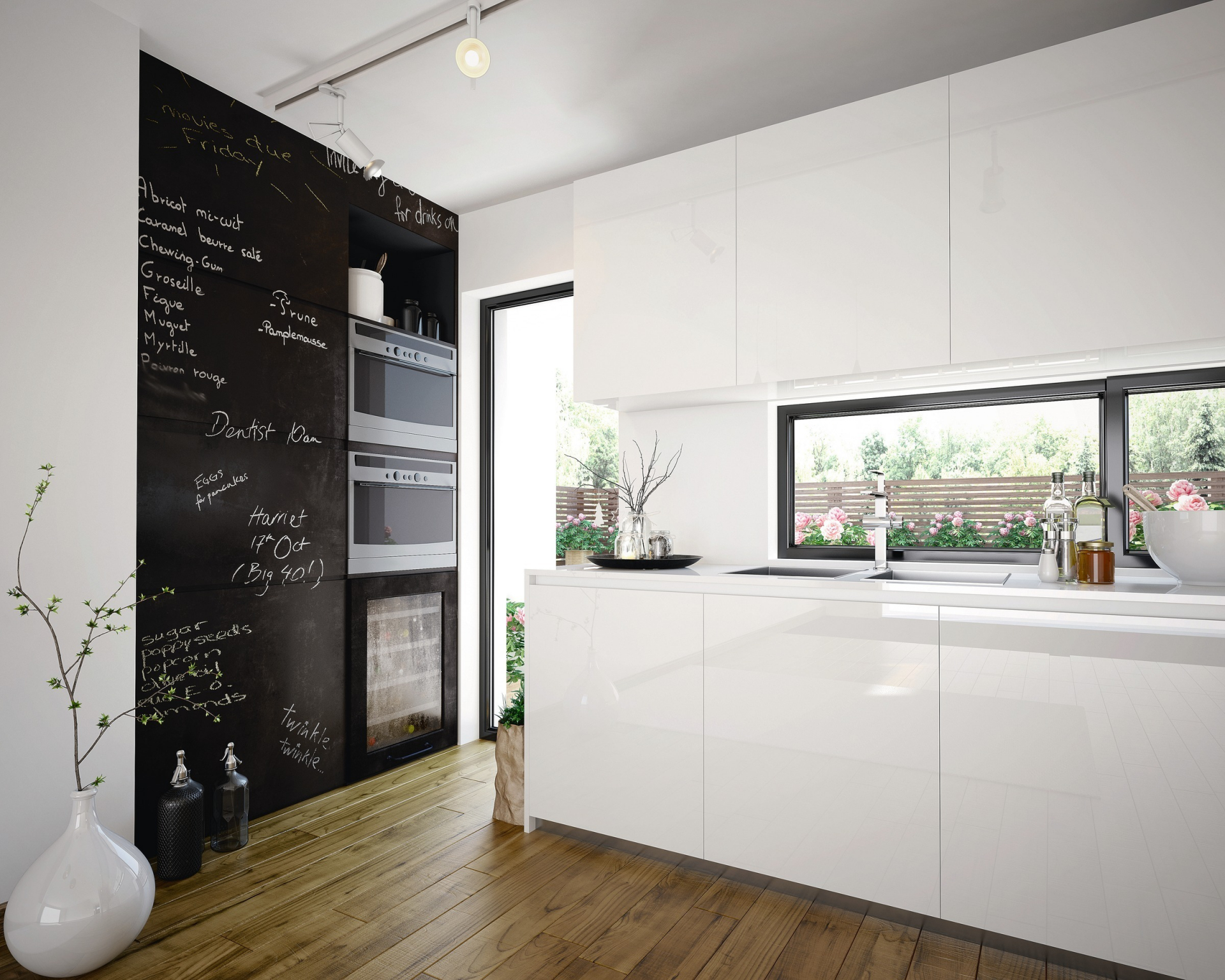 Tabulová samolepící folie černá 213-5004, 90 x 150 cm, D-c-fix