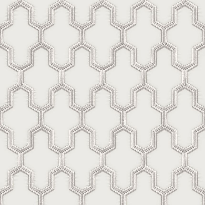 Luxusní vliesová tapeta, geometrický vzor WF121021, Wall Fabric, ID Design 